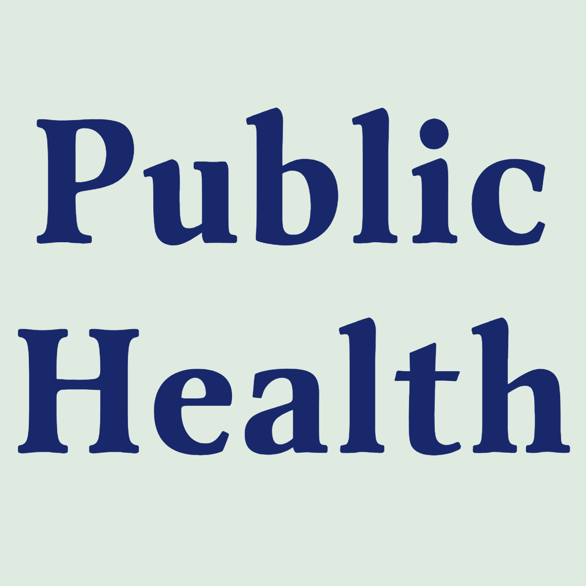 Public Health  (MPH / Global Health)